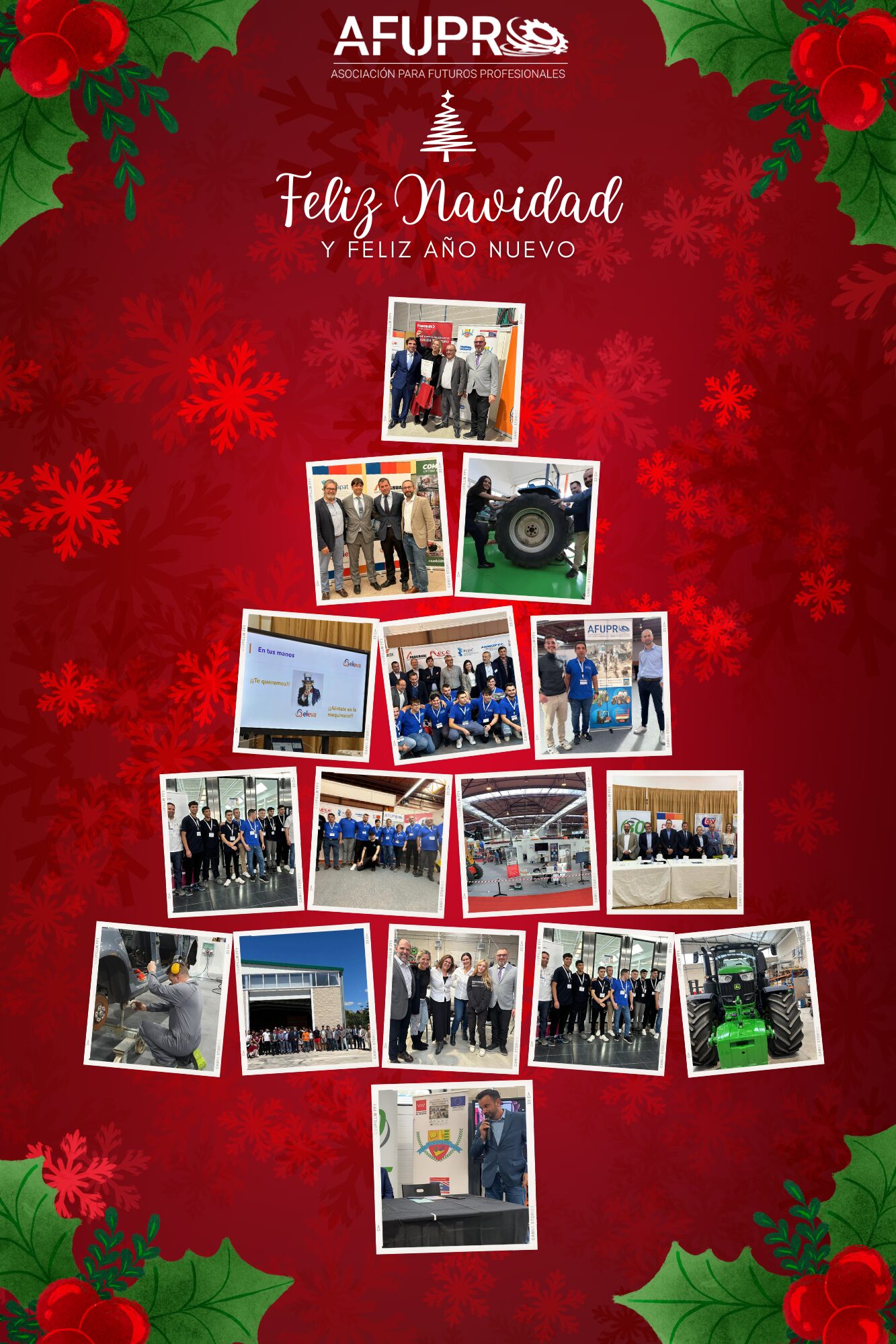 AFUPRO os desea Felices Fiestas