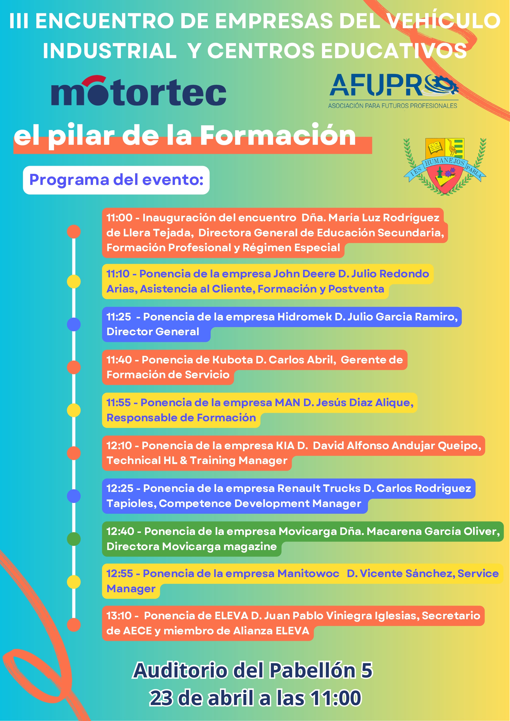 III Encuentro de empresas del vehículo industrial y centros educativos